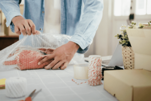 Plástico bolha para proteção de produtos