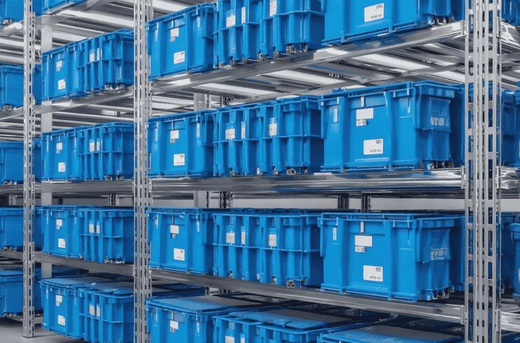 Como as caixas BIN otimizam a logística de separação e armazenagem em centros de distribuição