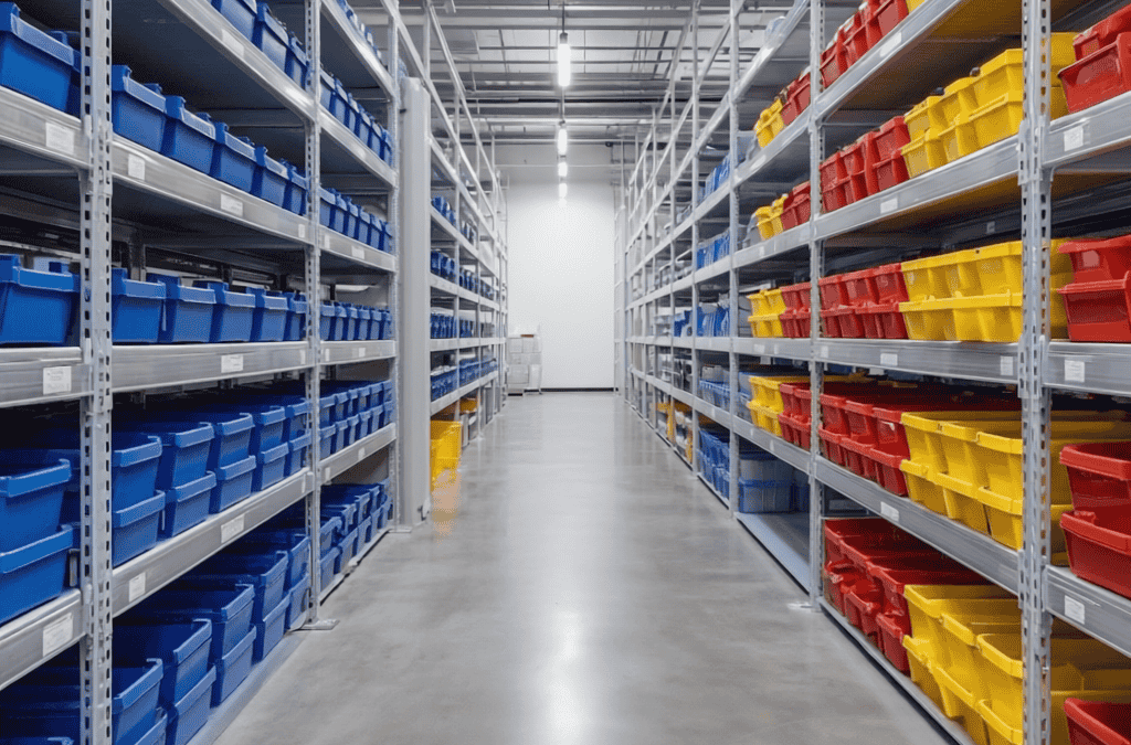 Caixas plásticas BIN: a solução ideal para organização e separação de pedidos no e-commerce
