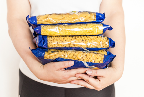 Sacos impressos para alimentos