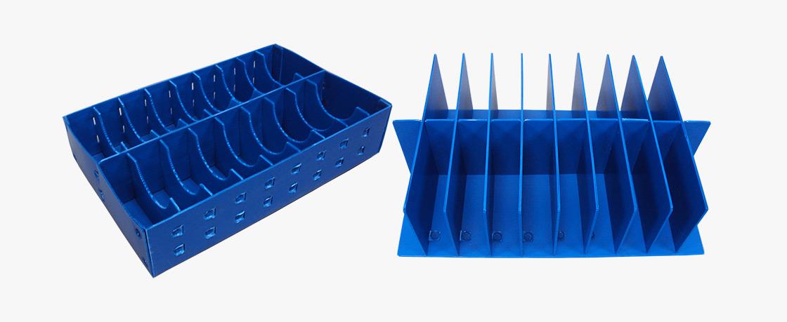 Bandejas de polionda para movimentação interna de peças 