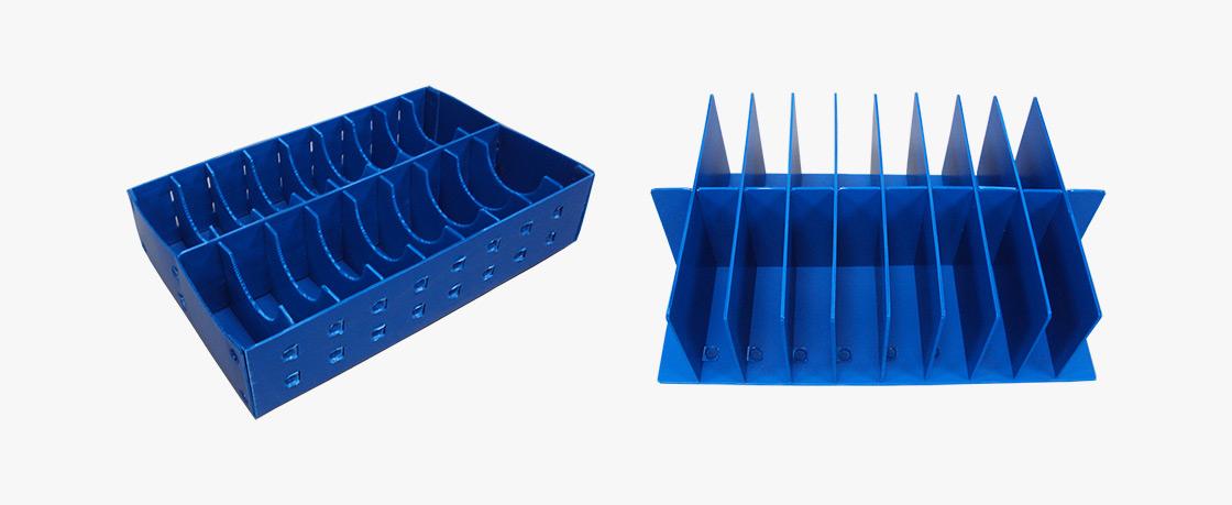Colmeias de polionda para armazenamento e transporte de produtos