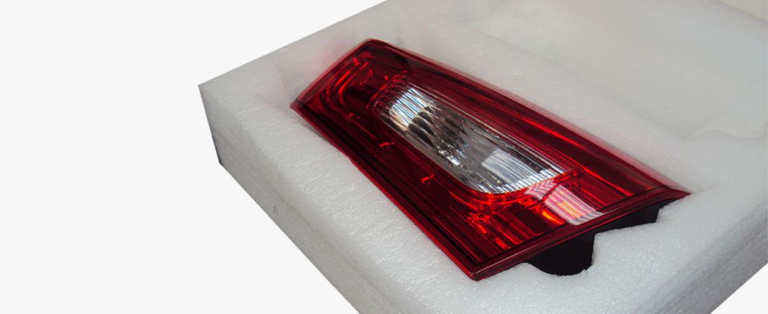 Peças técnicas em espuma para embalagens 