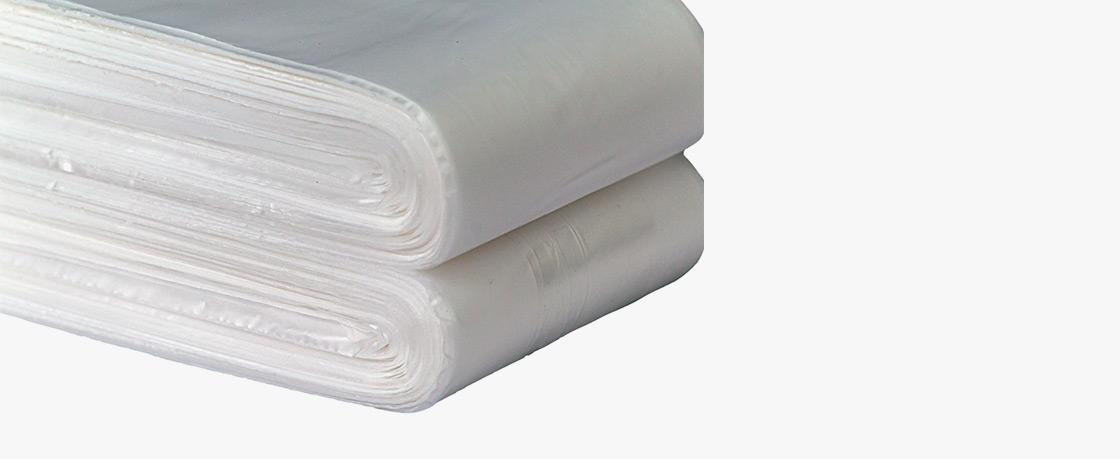 Saco PEBD transparente 