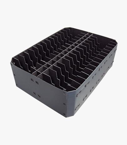 Colmeia plástica para organização de caixas KLT